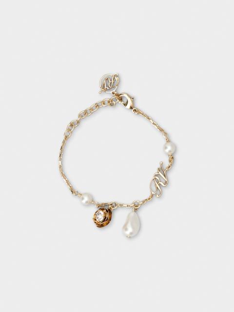 Rose Pearls Bracelet