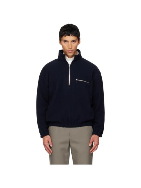 SSENSE Exclusive Navy Fleece Jacket