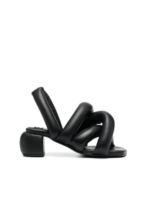 x Henrik Vibskov sausage heel sandals