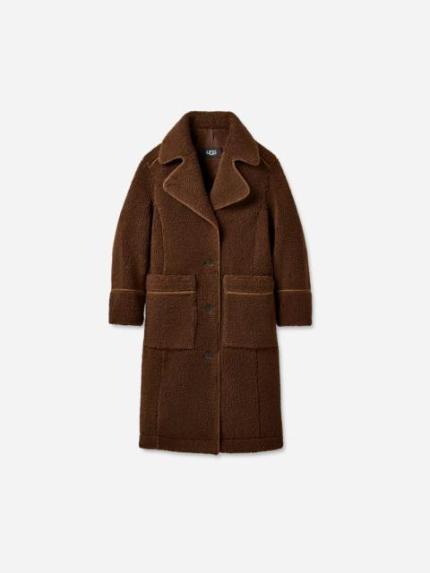 ® Women's Sema ®fluff Coat Polyester in Deep Nutmeg