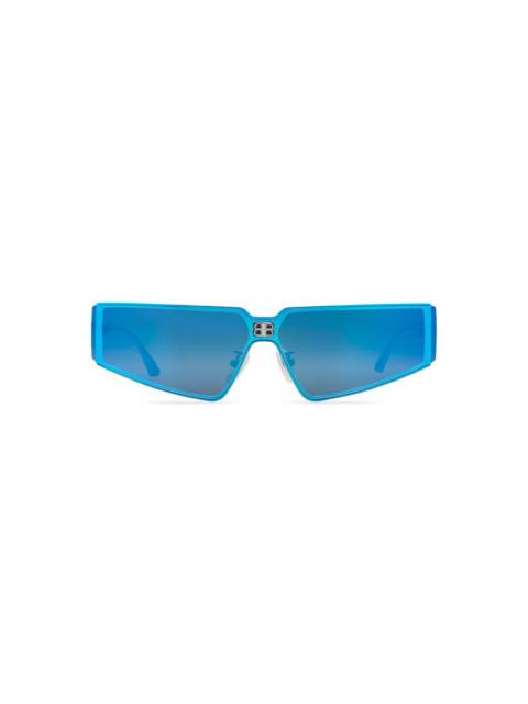 Shield 2.0 Rectangle Sunglasses in Indigo