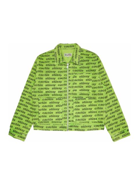 Stussy x CPFM Zip Work Jacket Green