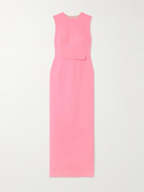Juulia Asymmetric Crepe Gown