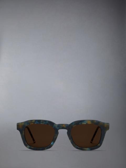 Tortoise Acetate Rectangular Sunglasses