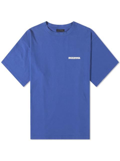 Balenciaga Reverse Back Logo Tee