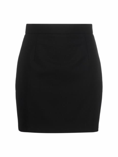 high-waist skirt