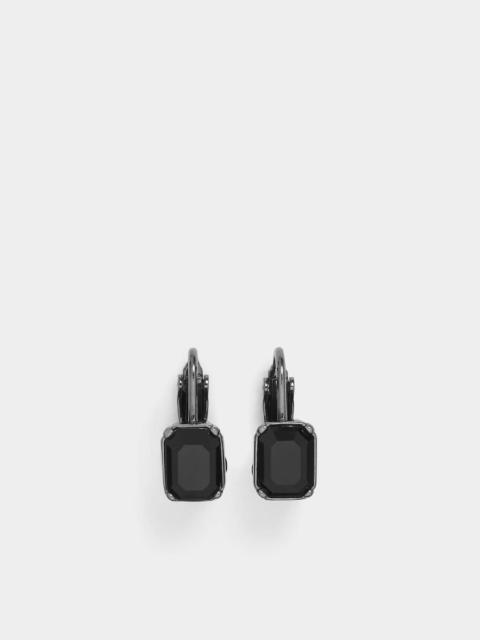 IBRA BLACK ON BLACK EARRINGS