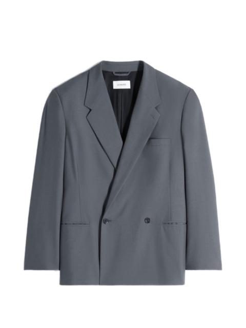 tailored double-breasted jacket