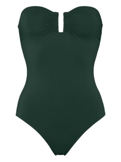 Cassiopée bustier one-piece swimsuit