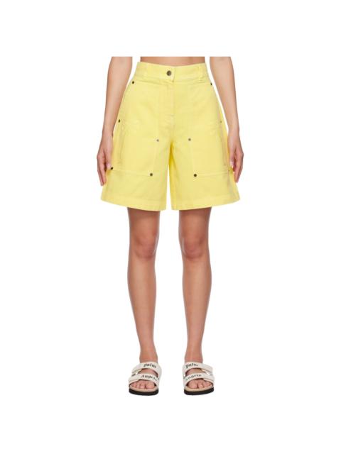 Yellow Rivet Shorts