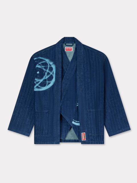 'Kenzo x Futura 2000' kimono jacket in Japanese denim