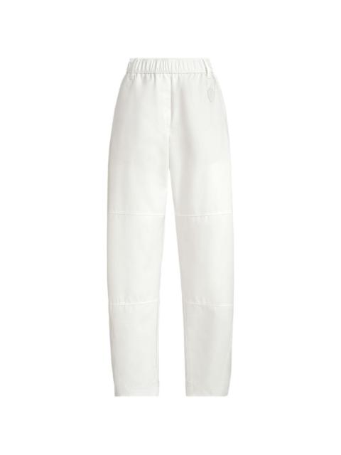 logo elastic-waistband trousers
