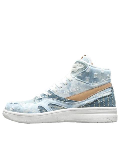 (WMNS) Li-Ning 937 Deluxe SP Hi 'Smoke Blue' AGBR026-3
