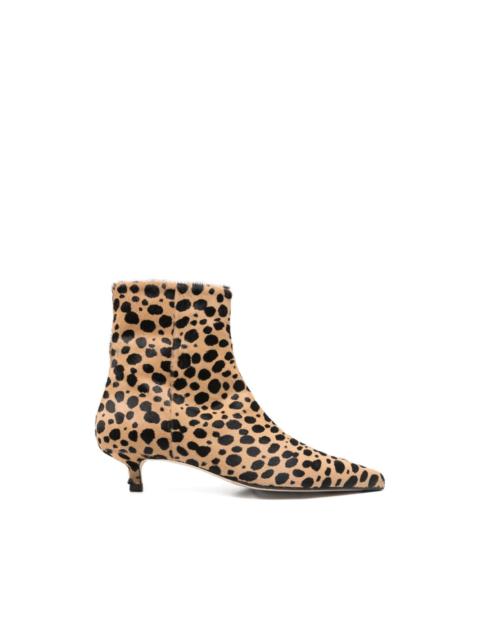 Sofie Leo print ankle boots