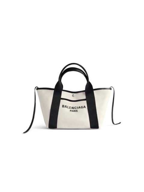 Women's Biarritz Small Tote Bag  in Beige/black