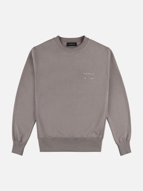 Round-neck sweatshirt in cotton