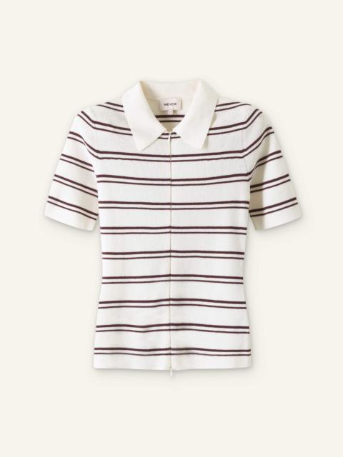 Two-Way Zip Tee