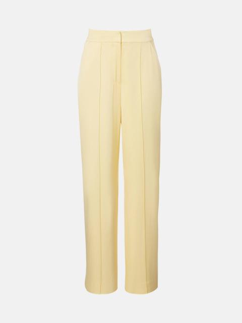 Kyra satin wide-leg pants