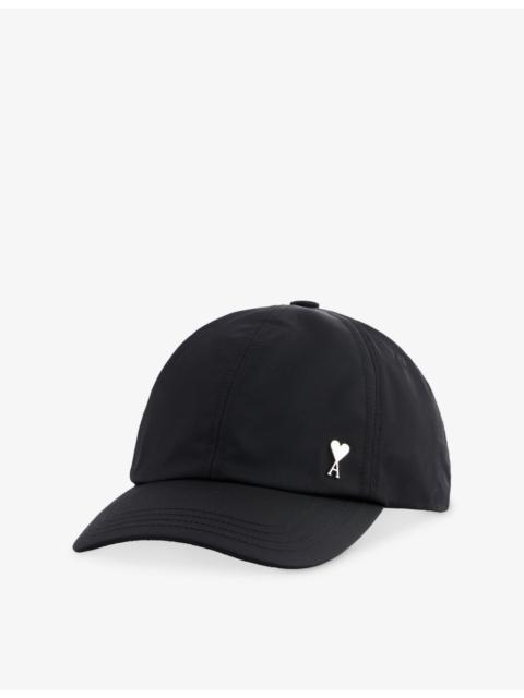 Logo-Plaque Shell Baseball Cap