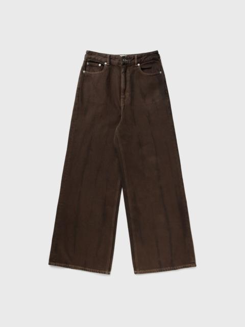 Overdyed Heavy Denim Baggy Jeans