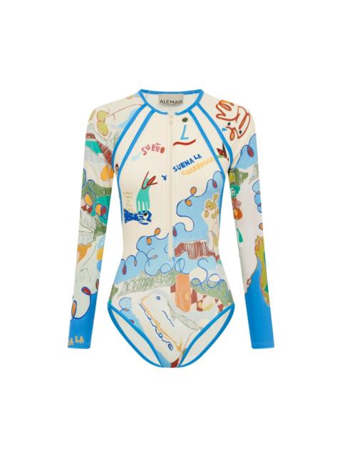 Nadia Long Sleeve One Piece