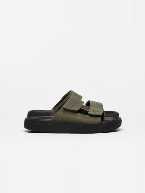 ETNA SUEDE KAKI BLACK