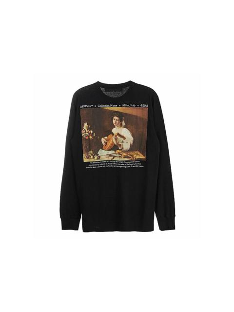 OFF-WHITE Caravaggio Lute L/S T-Shirt Black/Multi
