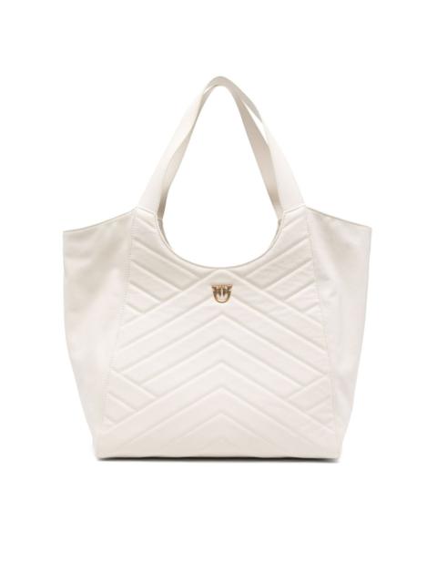 Love Birds-plaque tote bag