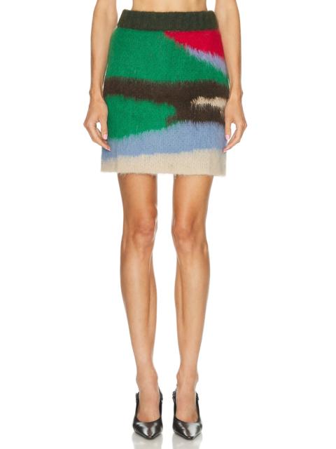 Topo Jacquard Skirt