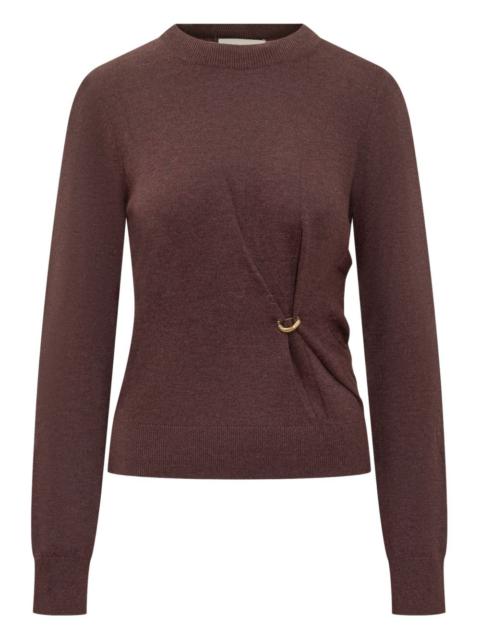 ring detail cosima-gb sweater