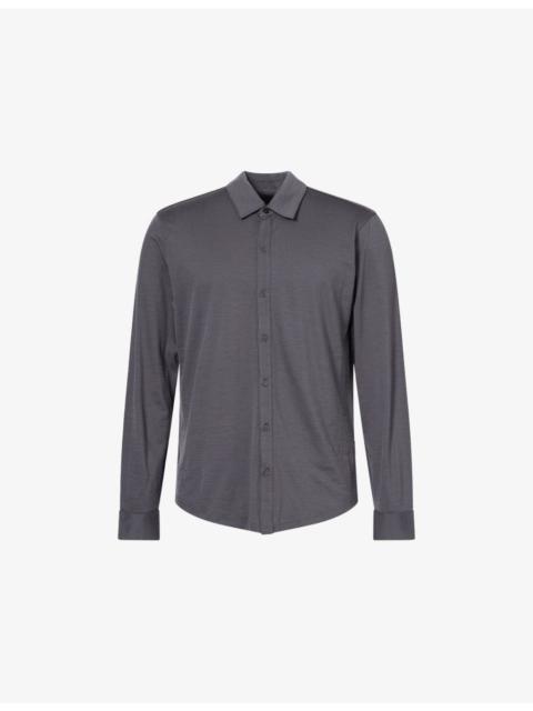 Giles Lux Long-Sleeves Wool Shirt