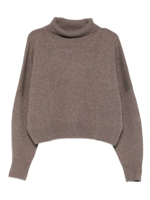 roll-neck sweater