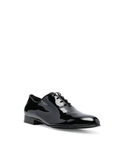 patent leather Oxford shoes