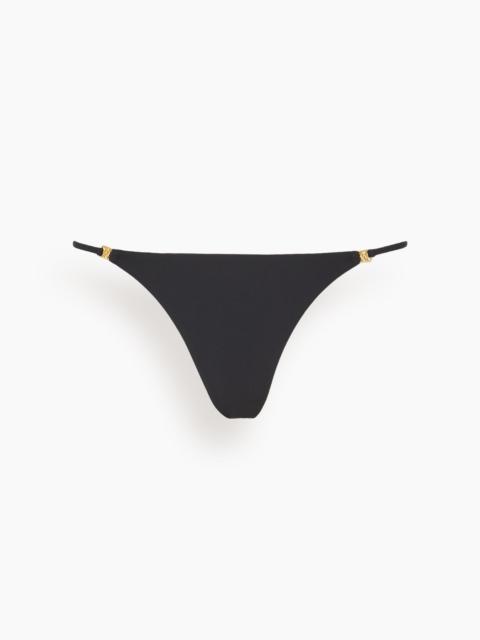 Coeur Tanga Bikini Bottom in Black