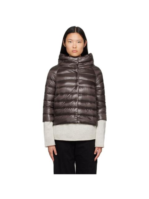 Brown Sofia Down Jacket
