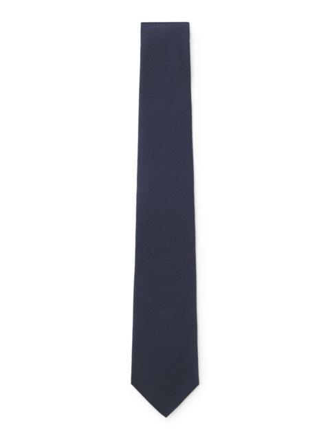 JACQUARD-MONOGRAM TIE IN SILK