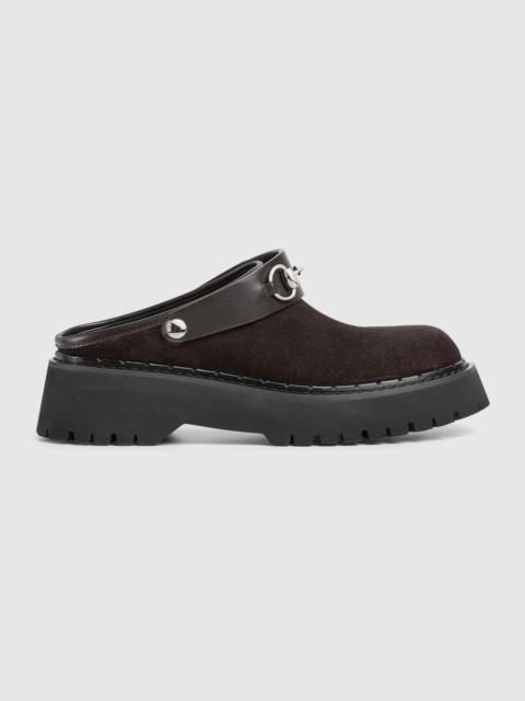 Women's mule with Horsebit