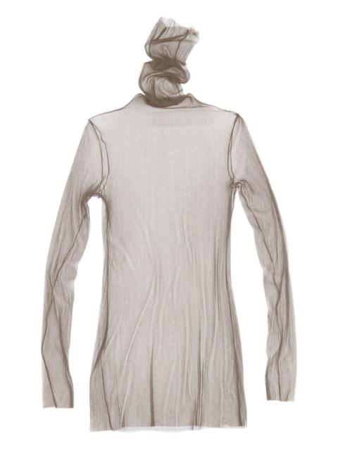 long-sleeve roll-neck top