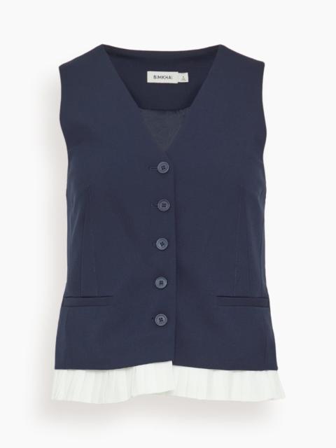 Laiken Vest in Midnight