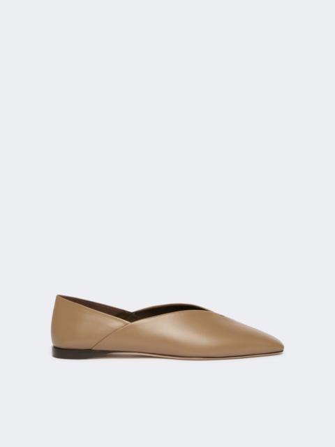 Nappa leather ballerinas - MUD