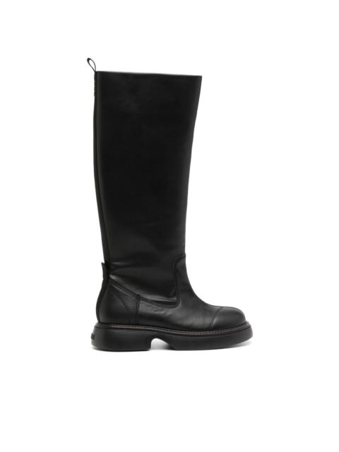 GANNI everyday tubular boots | REVERSIBLE