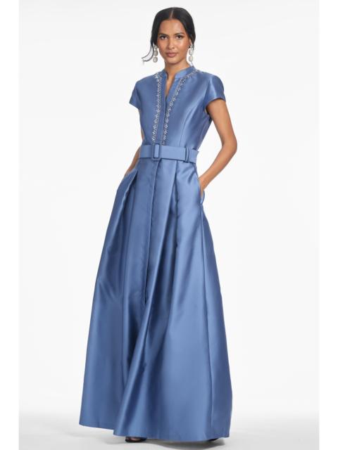 EMBELLISHED MARTA GOWN - TWILIGHT