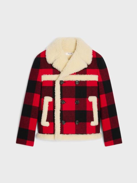 peacoat IN check wool