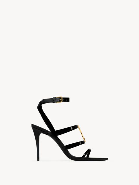 CASSANDRA SANDALS IN PATENT LEATHER