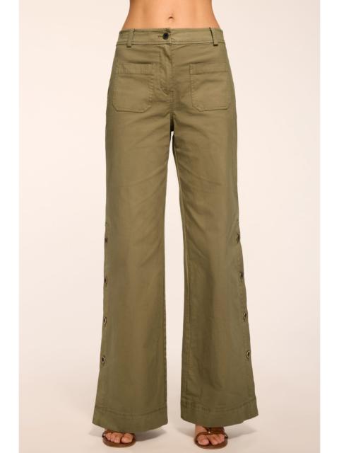 Giselle Canvas Wide Leg Pant