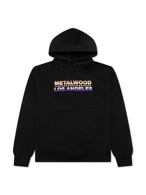 FLYER HOODED SWEATSHIRT - BLACK