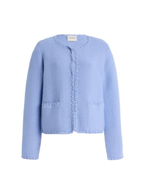 Exclusive Harlan Knit Jacket blue