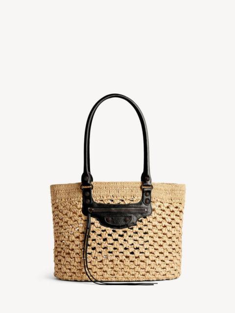 Women's Le City Basket Medium in Natural/black