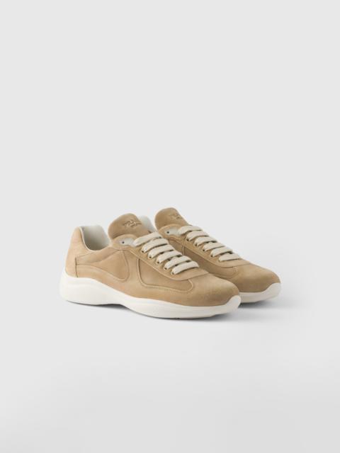 Prada America's Cup suede sneakers