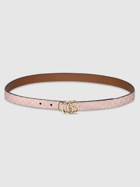 Reversible GG Marmont thin belt